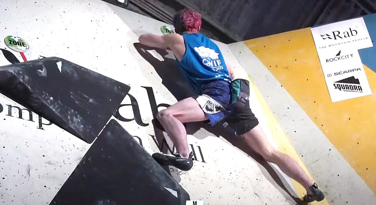 Max Milne demonstrating slab mastery on M3 to take a well-deserved win at CWIF 2022